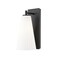 Z-Lite Farrell 1 Light Wall Sconce, 6in. W x 12.75in. H, Matte Black 3043-1SS-MB - alternate 1